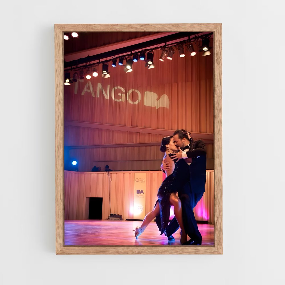 Poster Tango salon – affiche Danse (vue 4)